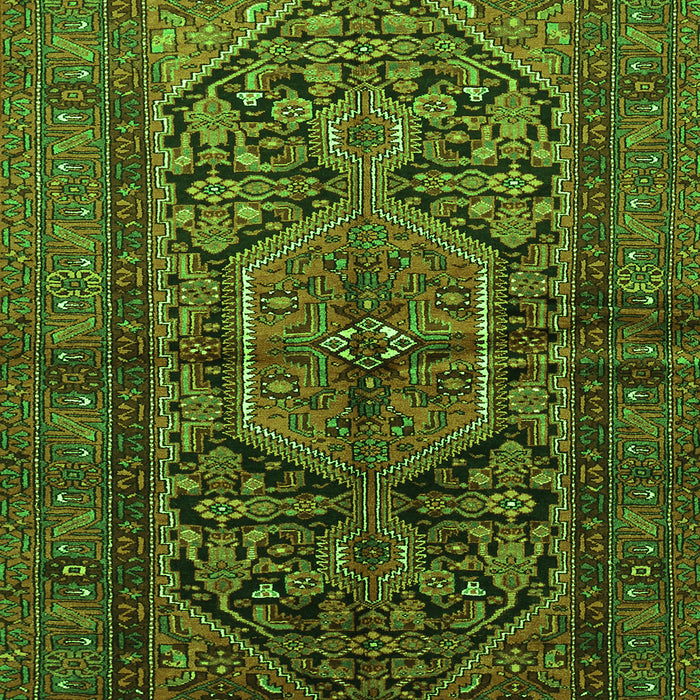 Persian Green Traditional Rug, tr614grn