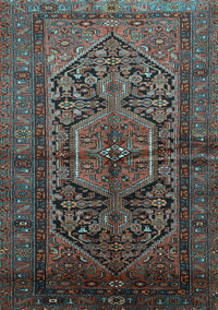 Persian Light Blue Traditional Rug, tr614lblu