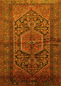 Persian Yellow Traditional Rug, tr614yw