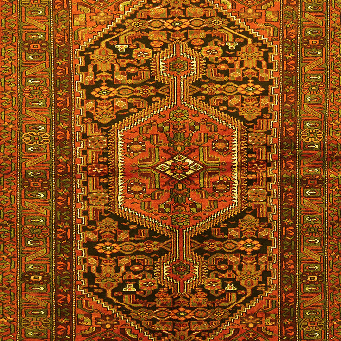 Persian Yellow Traditional Rug, tr614yw