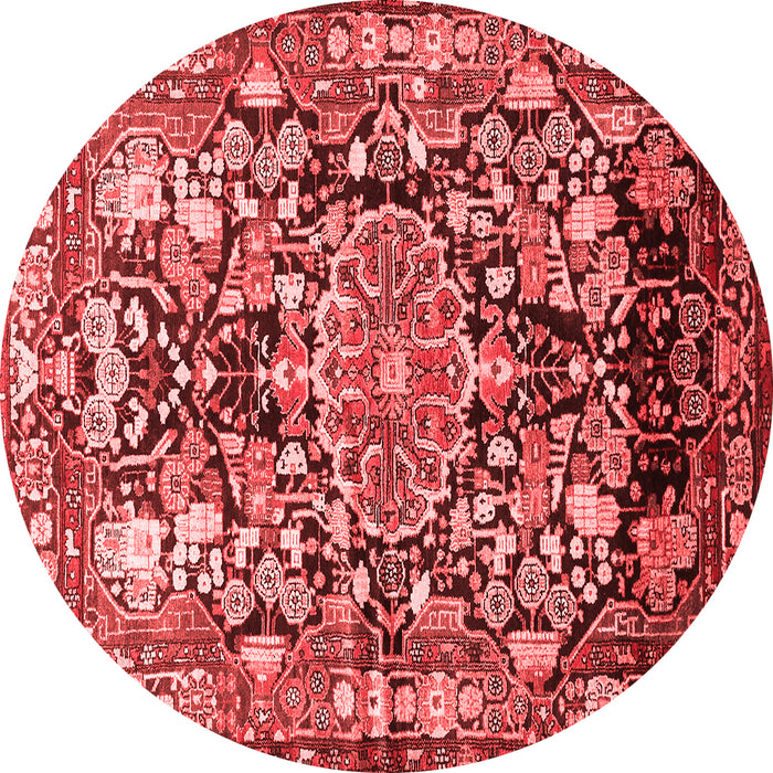Animal Red Traditional Rug, tr615red