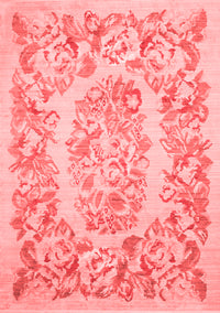 Medallion Red French Rug, tr616red