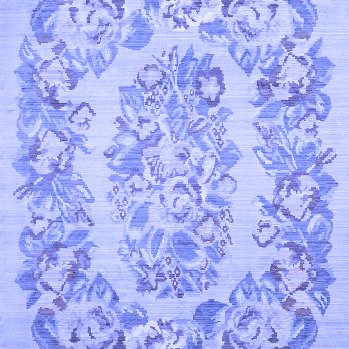 Medallion Blue French Rug, tr616blu