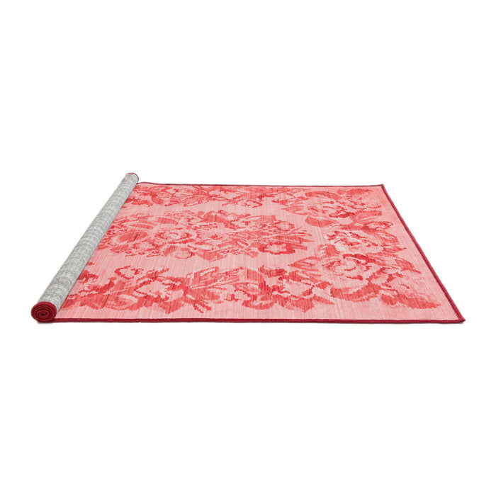 French Red Washable Rugs