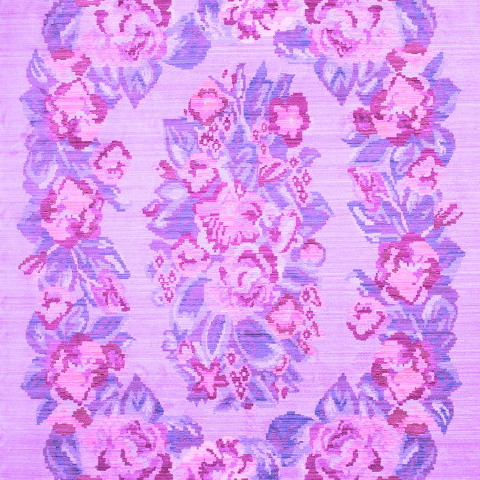 Medallion Purple French Rug, tr616pur