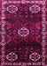 Machine Washable Persian Pink Traditional Rug, wshtr617pnk