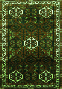 Persian Green Traditional Rug, tr617grn
