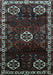 Machine Washable Persian Light Blue Traditional Rug, wshtr617lblu