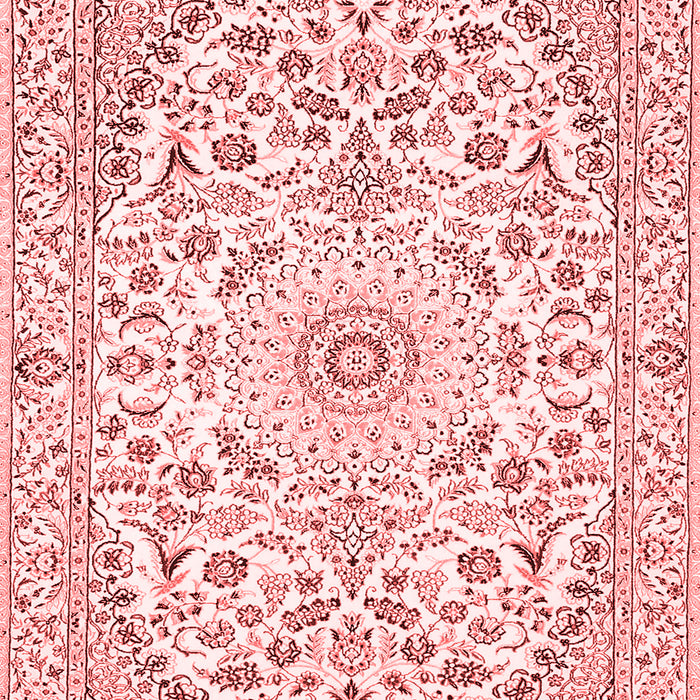 Medallion Red Traditional Area Rugs