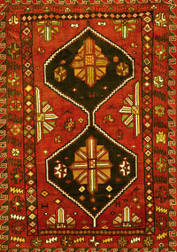 Persian Yellow Traditional Rug, tr619yw