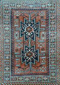 Persian Light Blue Traditional Rug, tr620lblu