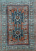 Persian Light Blue Traditional Rug, tr620lblu