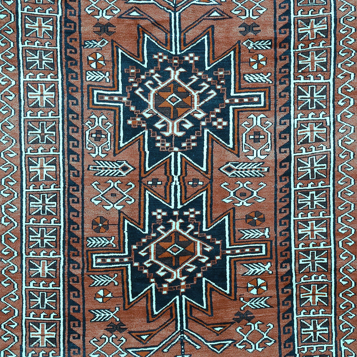 Persian Light Blue Traditional Rug, tr620lblu