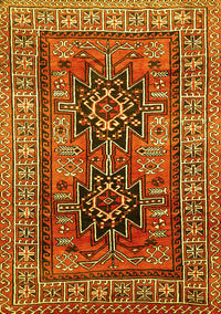 Persian Yellow Traditional Rug, tr620yw