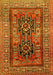 Persian Yellow Traditional Rug, tr620yw