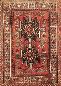 Persian Brown Traditional Rug, tr620brn