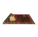 Sideview of Animal Brown Traditional Rug, tr621brn