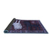 Sideview of Animal Blue Traditional Rug, tr621blu