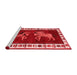 Traditional Red Washable Rugs