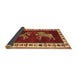 Sideview of Animal Brown Traditional Rug, tr623brn