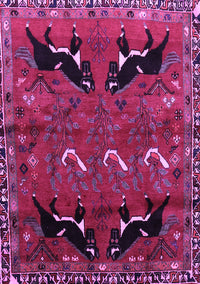 Persian Purple Traditional Rug, tr624pur