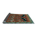 Sideview of Persian Light Blue Traditional Rug, tr624lblu