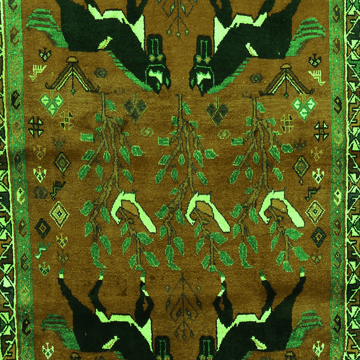 Persian Green Traditional Rug, tr624grn