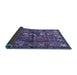 Sideview of Animal Blue Traditional Rug, tr625blu