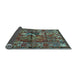 Sideview of Animal Light Blue Traditional Rug, tr625lblu