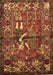 Animal Brown Traditional Rug, tr625brn