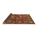 Sideview of Animal Brown Traditional Rug, tr625brn