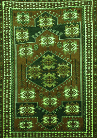 Persian Green Traditional Rug, tr626grn