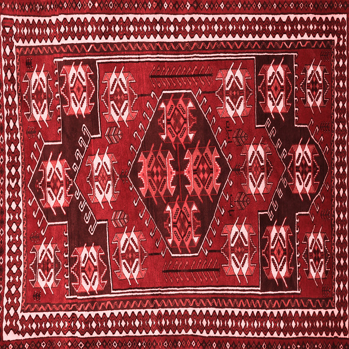 Machine Washable Persian Red Traditional Rug, wshtr626red