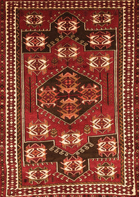 Persian Orange Traditional Rug, tr626org
