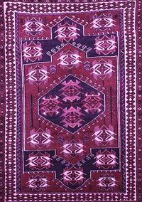 Persian Purple Traditional Rug, tr626pur
