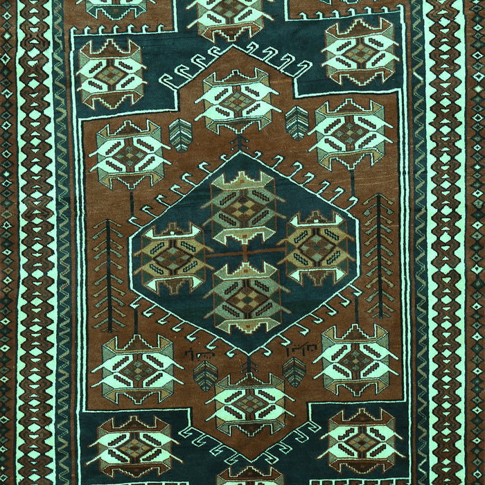 Persian Turquoise Traditional Rug, tr626turq