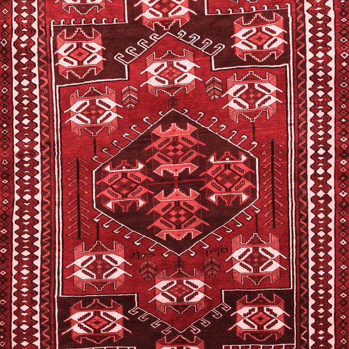Machine Washable Persian Red Traditional Rug, wshtr626red