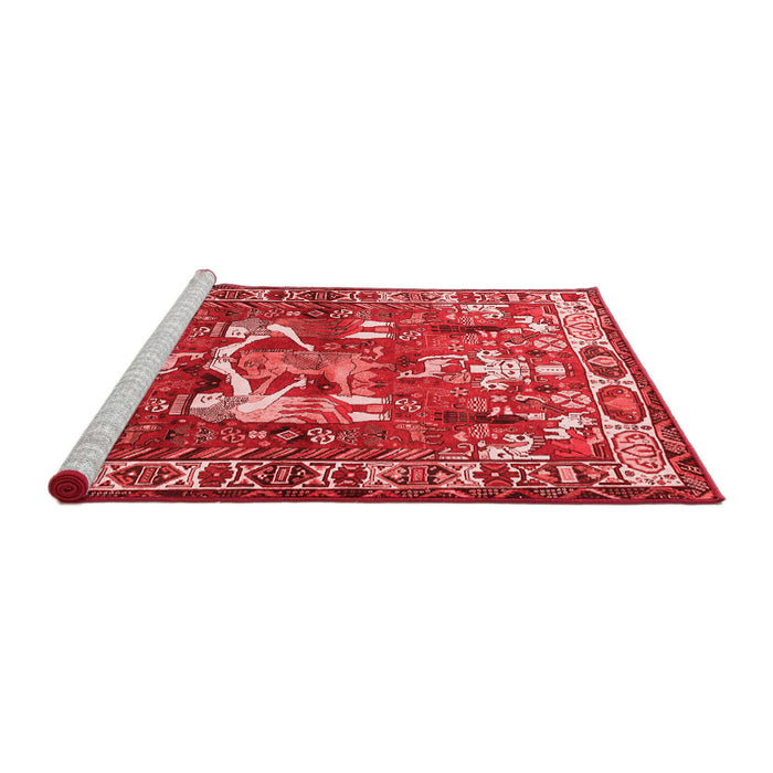 Traditional Red Washable Rugs