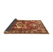 Sideview of Animal Brown Traditional Rug, tr627brn