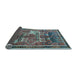 Sideview of Animal Light Blue Traditional Rug, tr629lblu