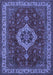 Medallion Blue Traditional Rug, tr62blu