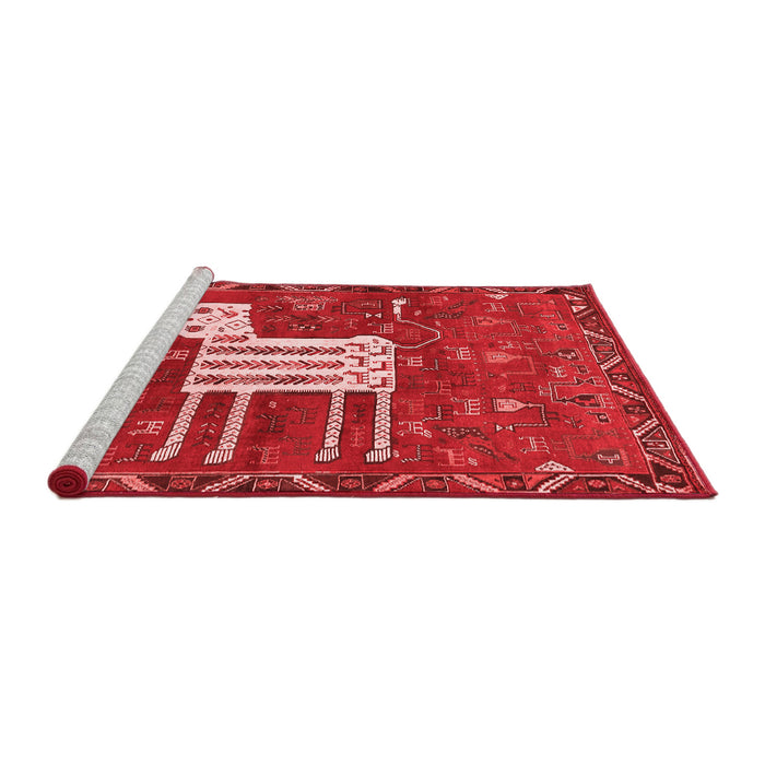 Traditional Red Washable Rugs