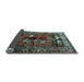 Sideview of Animal Light Blue Traditional Rug, tr631lblu