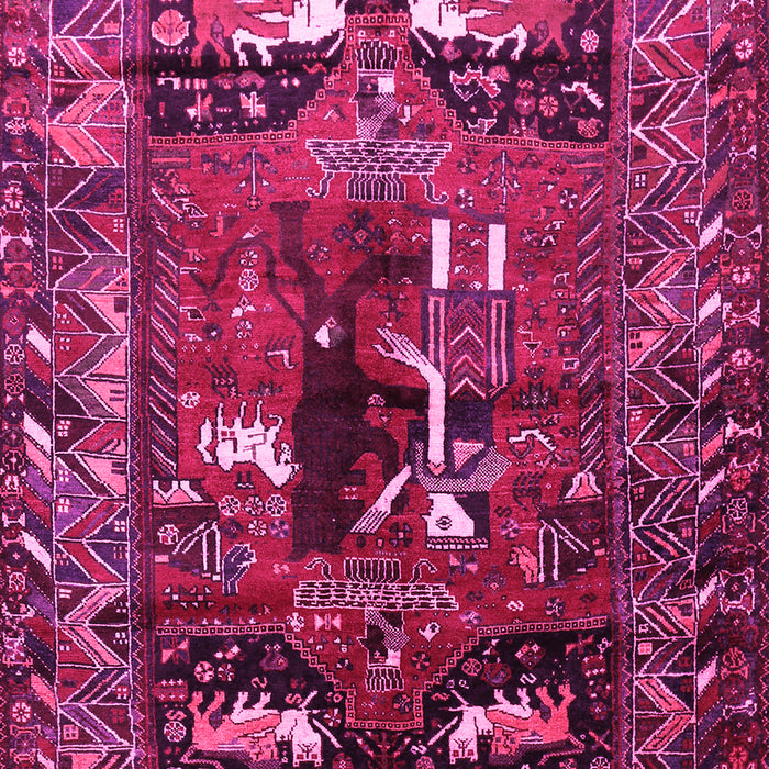 Animal Pink Traditional Rug, tr631pnk