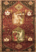 Animal Brown Traditional Rug, tr632brn