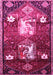 Animal Pink Traditional Rug, tr632pnk