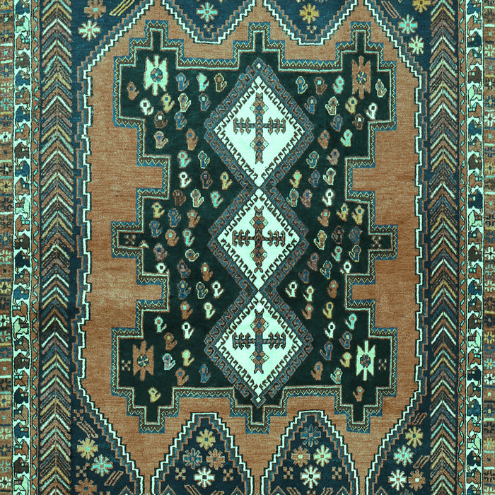 Persian Turquoise Traditional Rug, tr633turq