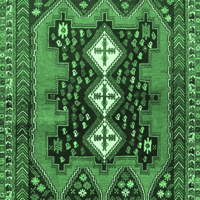 Persian Emerald Green Traditional Rug, tr633emgrn