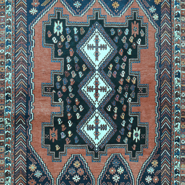 Persian Light Blue Traditional Rug, tr633lblu