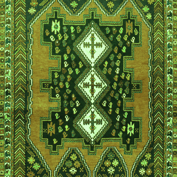 Persian Green Traditional Rug, tr633grn